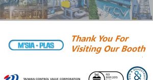 2019 M'sia Plas booth for Taiwan control valve